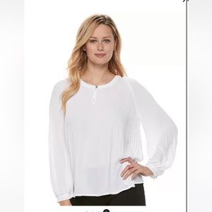 Flowy Lightweight Professional Blouse Size Small